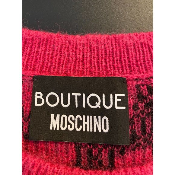 Fuchsia Leopard Sweater by Boutique Moschino - Picture 5 of 5